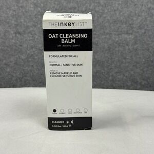The Inkey List Oat Cleansing Balm Makeup Remover Sensitive Skin 5oz 150ml NEW